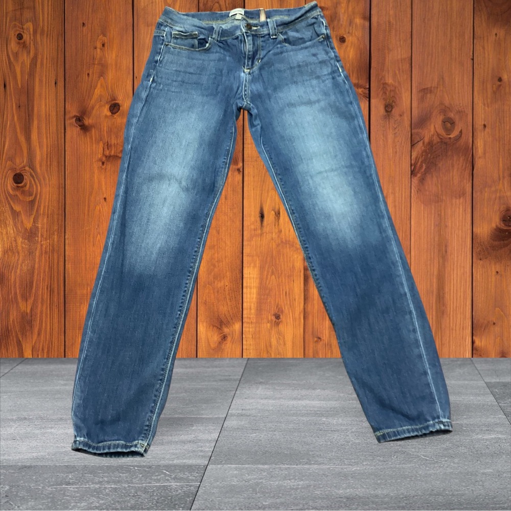 Sneak Peek Sexy Boyfriend Jeans Medium Wash Stretch Denim Size 5